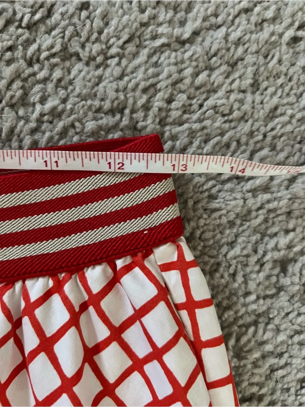 GUC Rare Farm Rio Red White Toucan Maxi Skirt - Picture 6 of 11